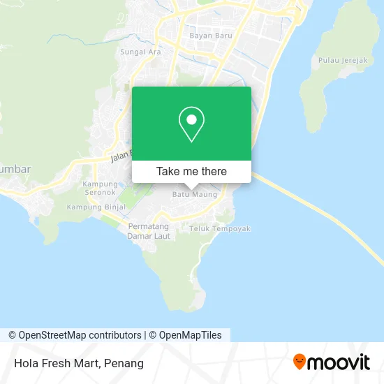 Hola Fresh Mart map