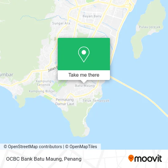 OCBC Bank Batu Maung map