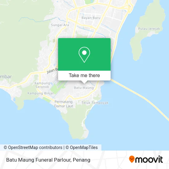 Batu Maung Funeral Parlour map
