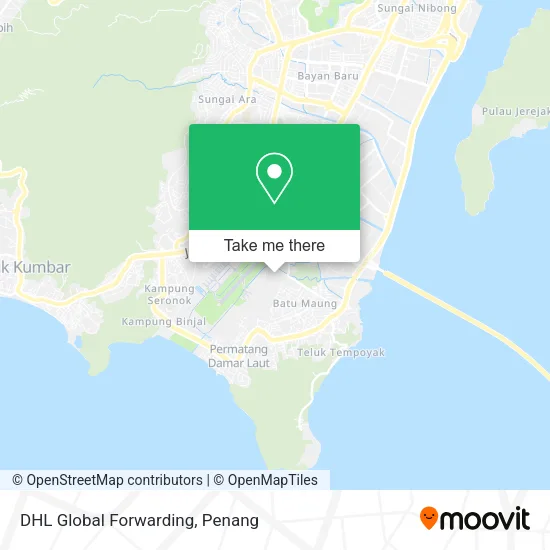 DHL Global Forwarding map