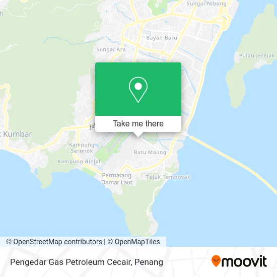Pengedar Gas Petroleum Cecair map