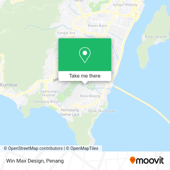 Win Max Design map