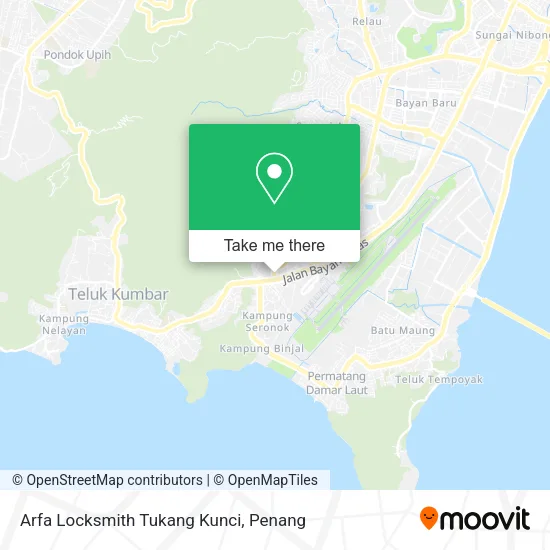 Arfa Locksmith Tukang Kunci map