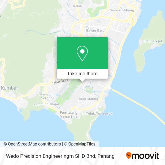Wedo Precision Engineeringm SHD Bhd map