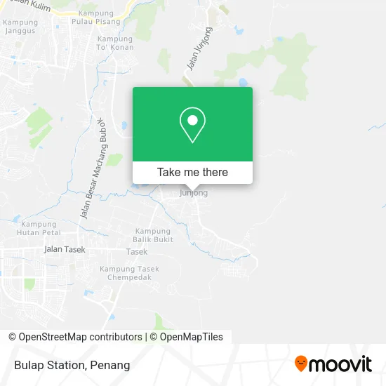 Bulap Station map