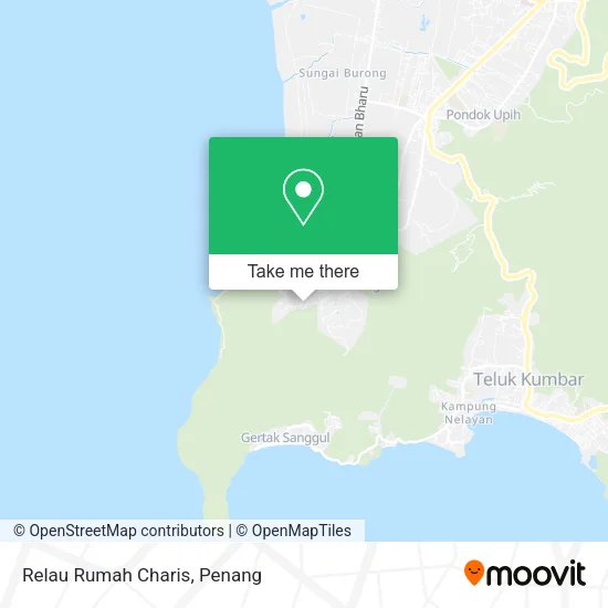 Relau Rumah Charis map