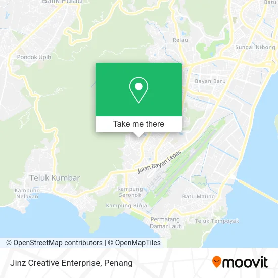 Jinz Creative Enterprise map