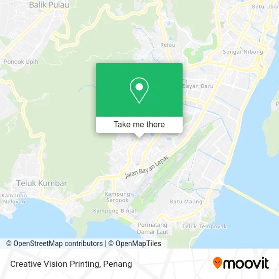 Creative Vision Printing map