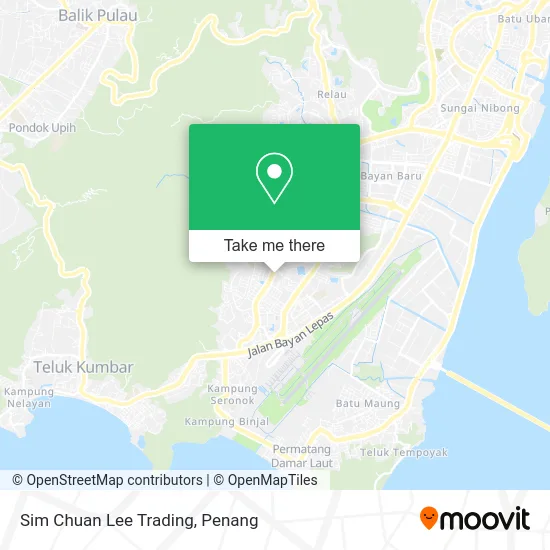 Sim Chuan Lee Trading map