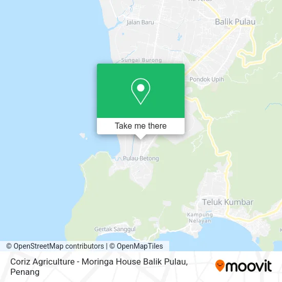 Peta Coriz Agriculture - Moringa House Balik Pulau