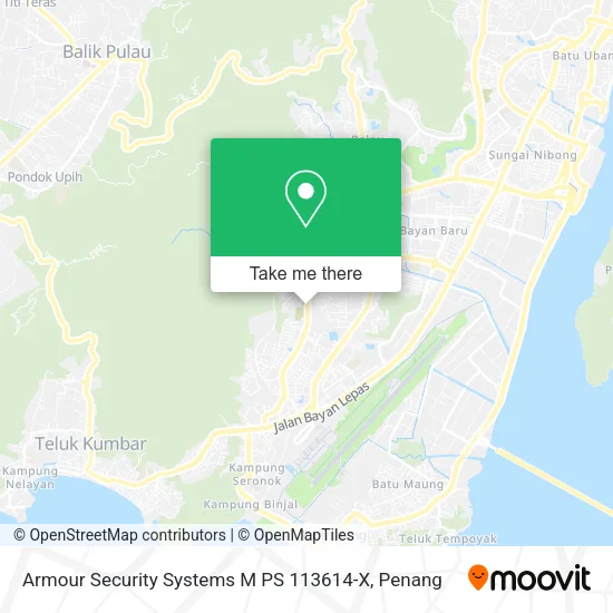 Armour Security Systems M PS 113614-X map