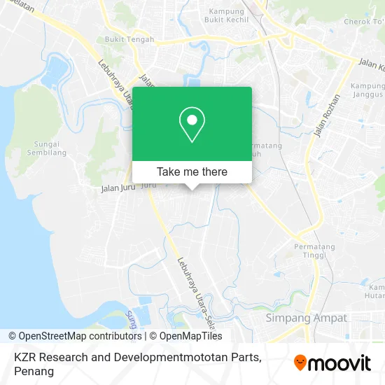 KZR Research and Developmentmototan Parts map