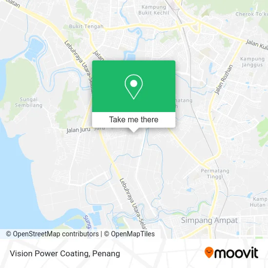 Vision Power Coating map