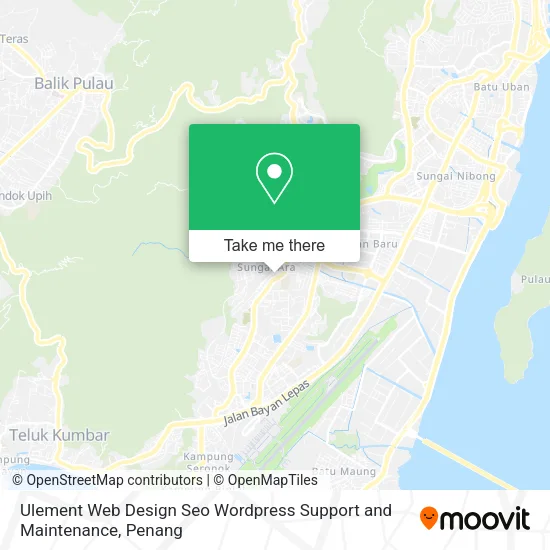 Ulement Web Design Seo Wordpress Support and Maintenance map