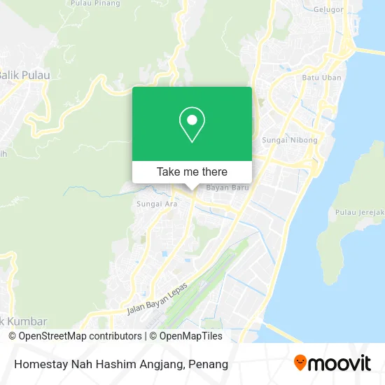 Homestay Nah Hashim Angjang map