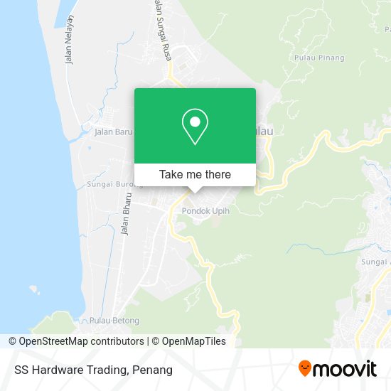 SS Hardware Trading map