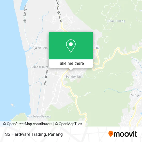 SS Hardware Trading map