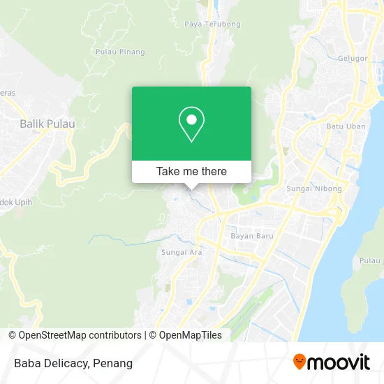 Baba Delicacy map