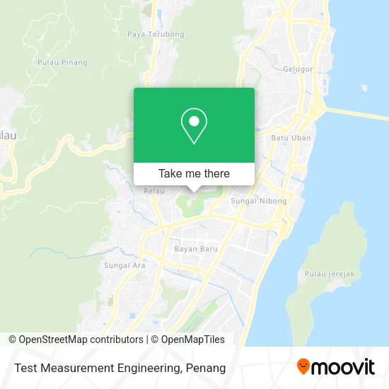 Test Measurement Engineering map