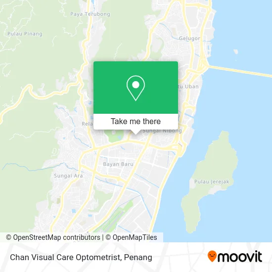 Chan Visual Care Optometrist map