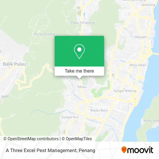 A Three Excel Pest Management map