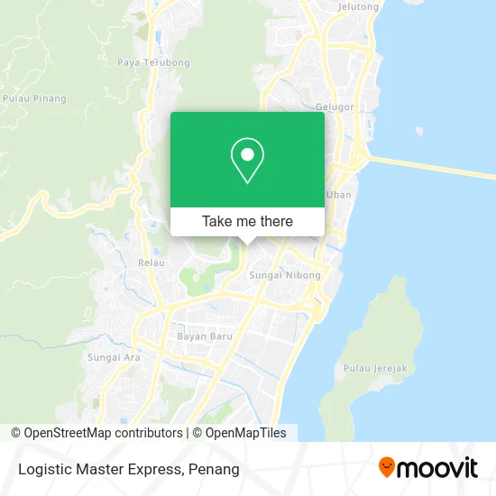 Logistic Master Express map