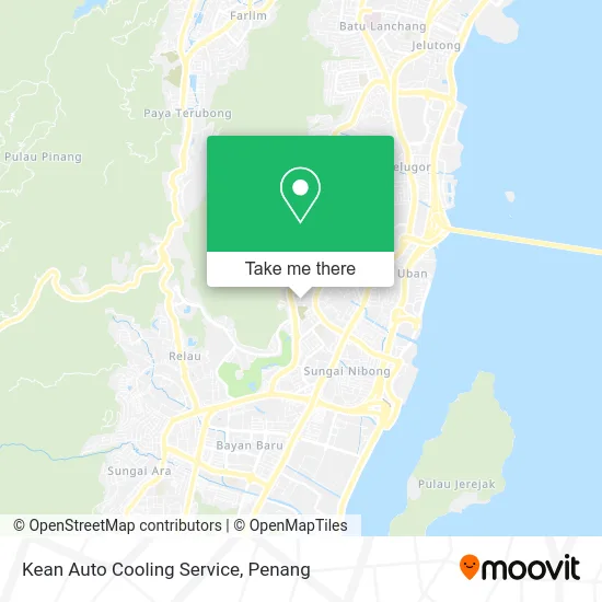 Kean Auto Cooling Service map