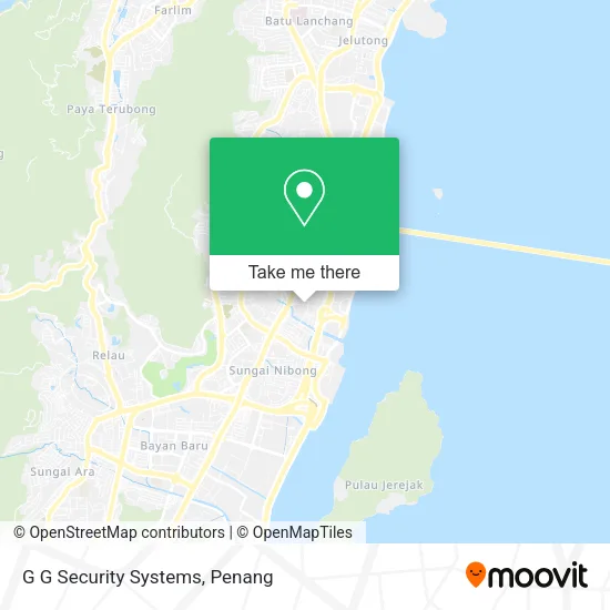 G G Security Systems map