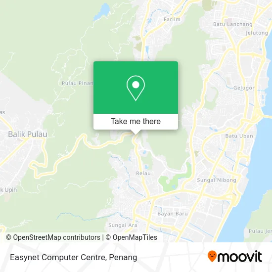 Easynet Computer Centre map