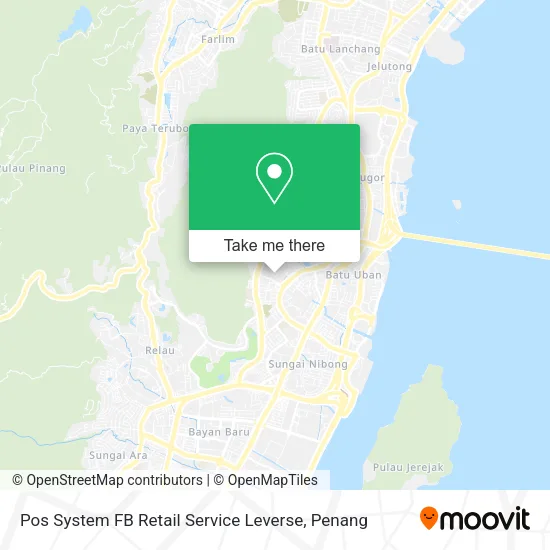 Pos System FB Retail Service Leverse map