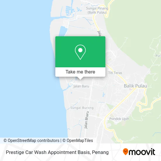 Prestige Car Wash Appointment Basis map