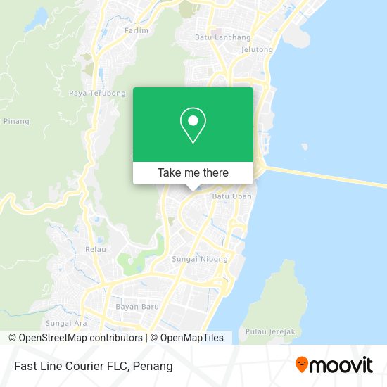 Fast Line Courier FLC map