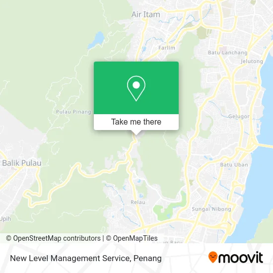 New Level Management Service map
