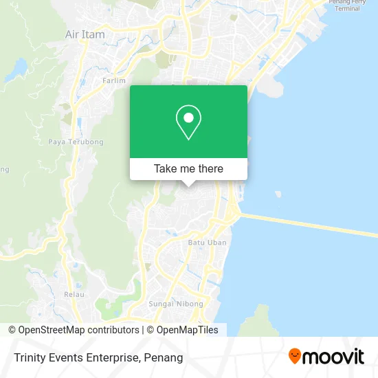 Trinity Events Enterprise map