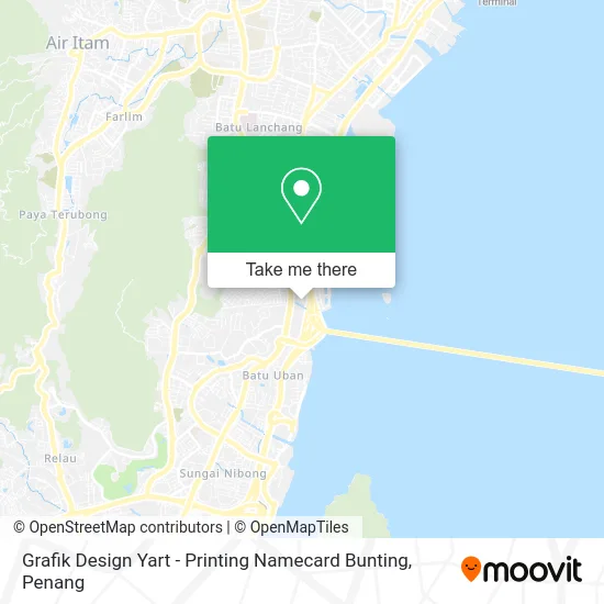 Grafik Design Yart - Printing Namecard Bunting map