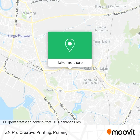 ZN Pro Creative Printing map
