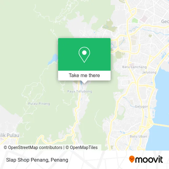 Slap Shop Penang map