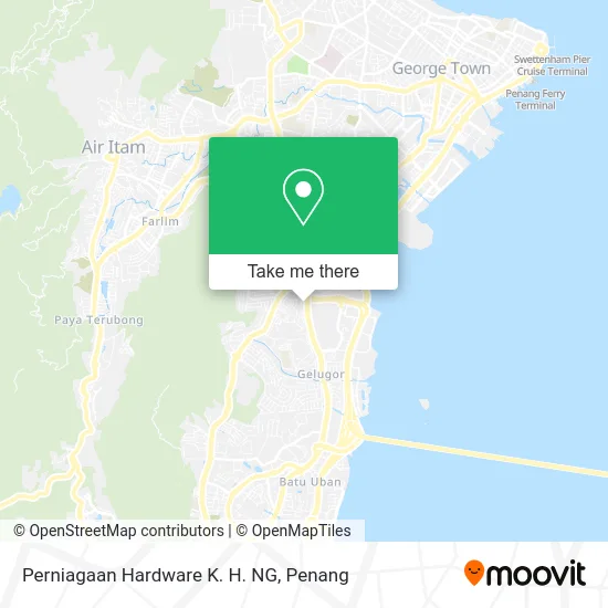 Perniagaan Hardware K. H. NG map