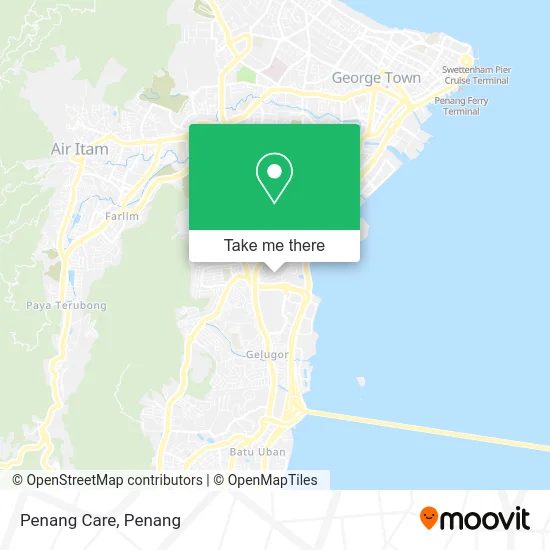 Penang Care map