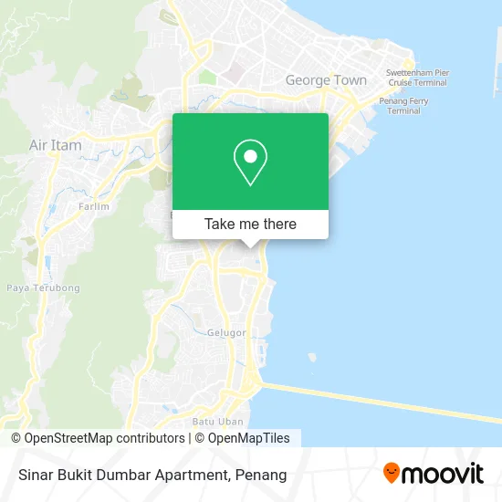 Sinar Bukit Dumbar Apartment map