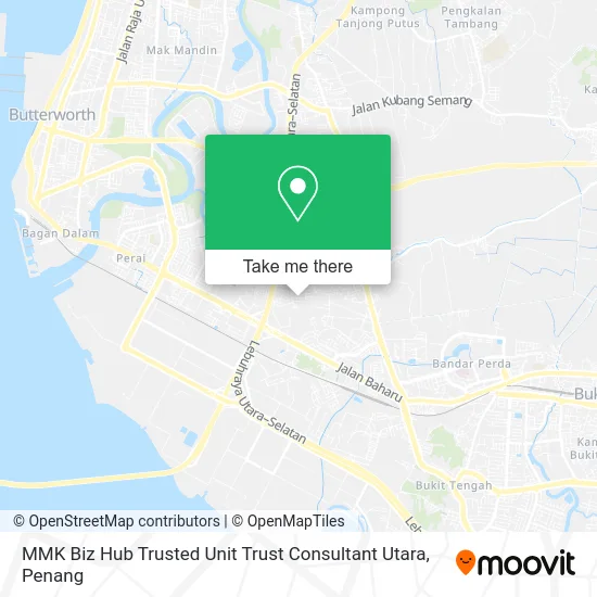 MMK Biz Hub Trusted Unit Trust Consultant Utara map
