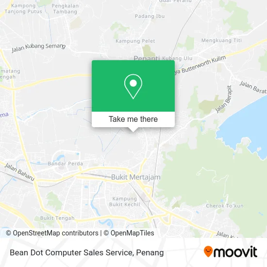 Bean Dot Computer Sales Service map