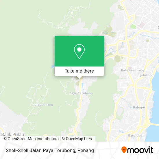 Shell-Shell Jalan Paya Terubong map