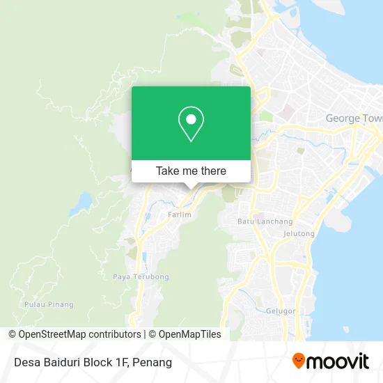 Desa Baiduri Block 1F map