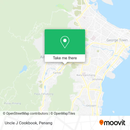 Uncle J Cookbook map