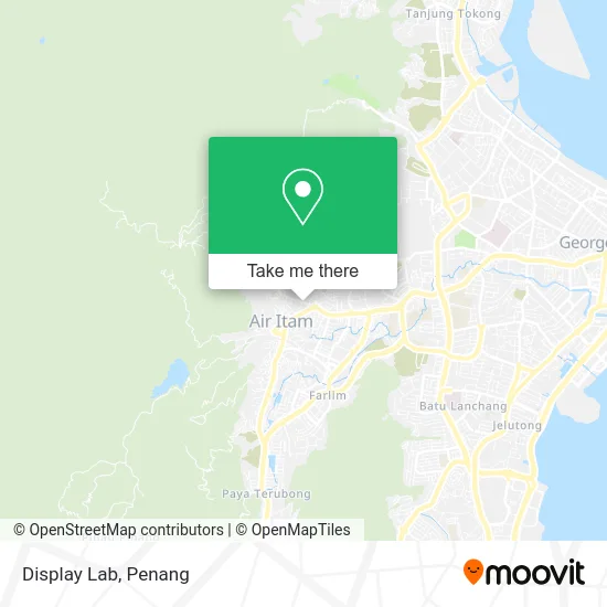 Display Lab map