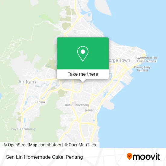 Sen Lin Homemade Cake map