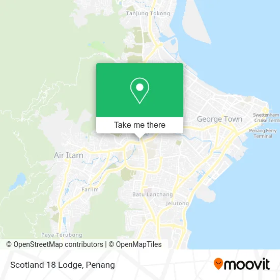 Scotland 18 Lodge map