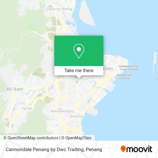 Cannondale Penang by Dwc Trading map