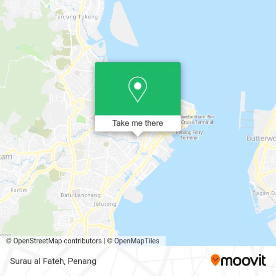 Peta Surau al Fateh